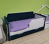 Кровать с ящиками "Вилли" (80х180, 90х190). Бортик съемный., фото 2