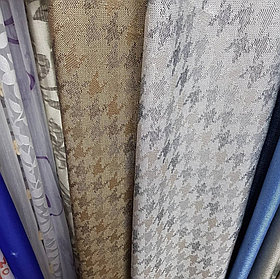 Портьера гусиные лапки