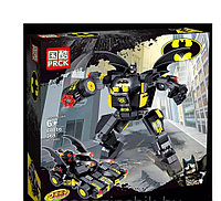 Конструктор Робот Бэтмена и Бэтмобиль 2 в 1, PRCK 64086, аналог Лего