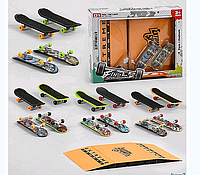 Пальчиковая игра Фингерпарк 2 фингерскейта "FINGER SKATE BOARDING" Фингерборд BB 504