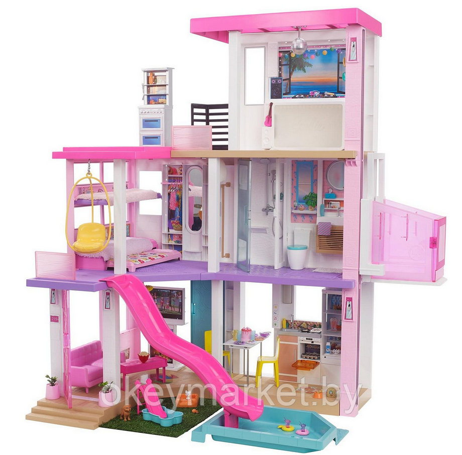 Кукольный домик Барби Mattel Дом мечты GRG93