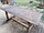 Гарнитур садовый и банный из массива сосны "В Беседку" 2 метра 4 предмета, фото 6