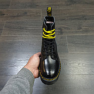 Ботинки Dr. Martens Platform Black с мехом, фото 3