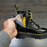 Ботинки Dr. Martens Platform Black с мехом, фото 5
