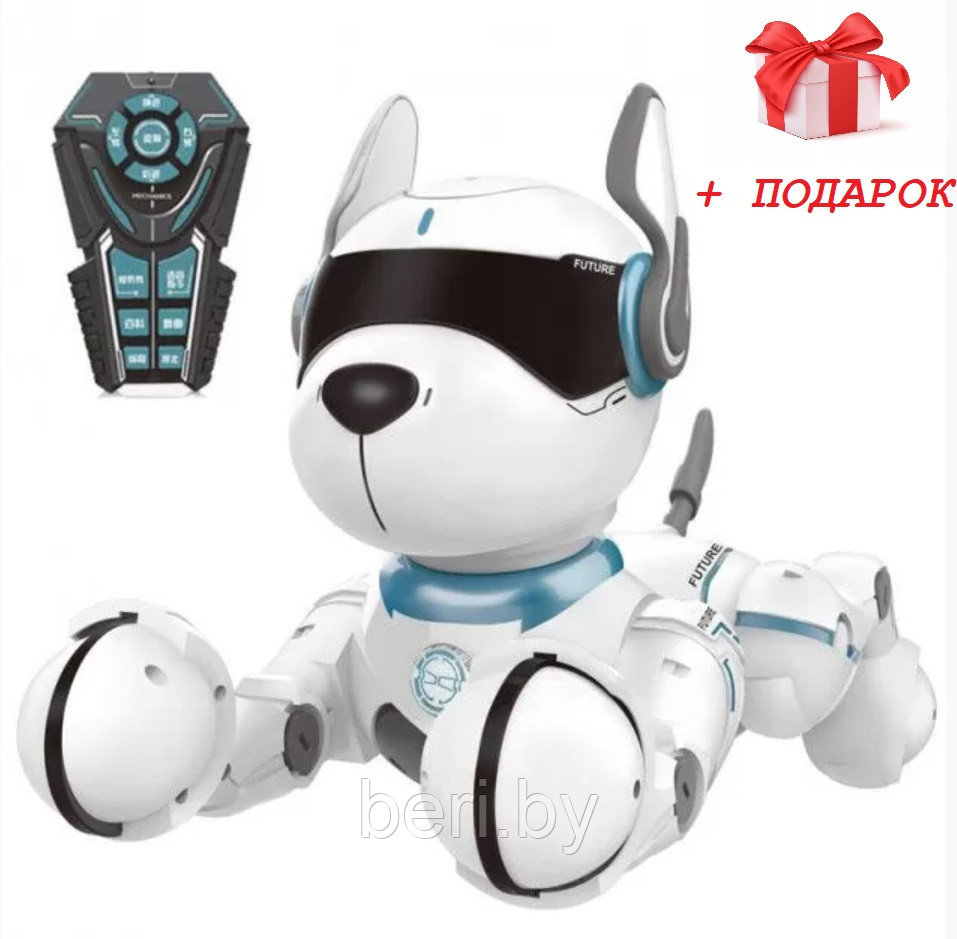 A001 Робот-собака на голосовом и радиоуправлении, интерактивная собака ...