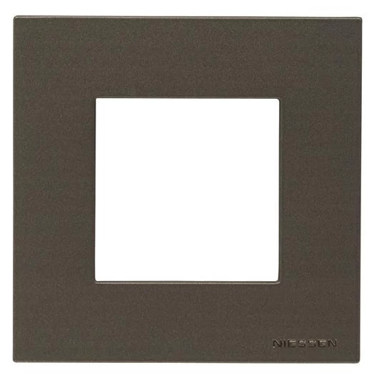 Рамка 1 пост антрацит