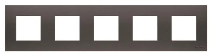 Рамка 5 пост антрацит