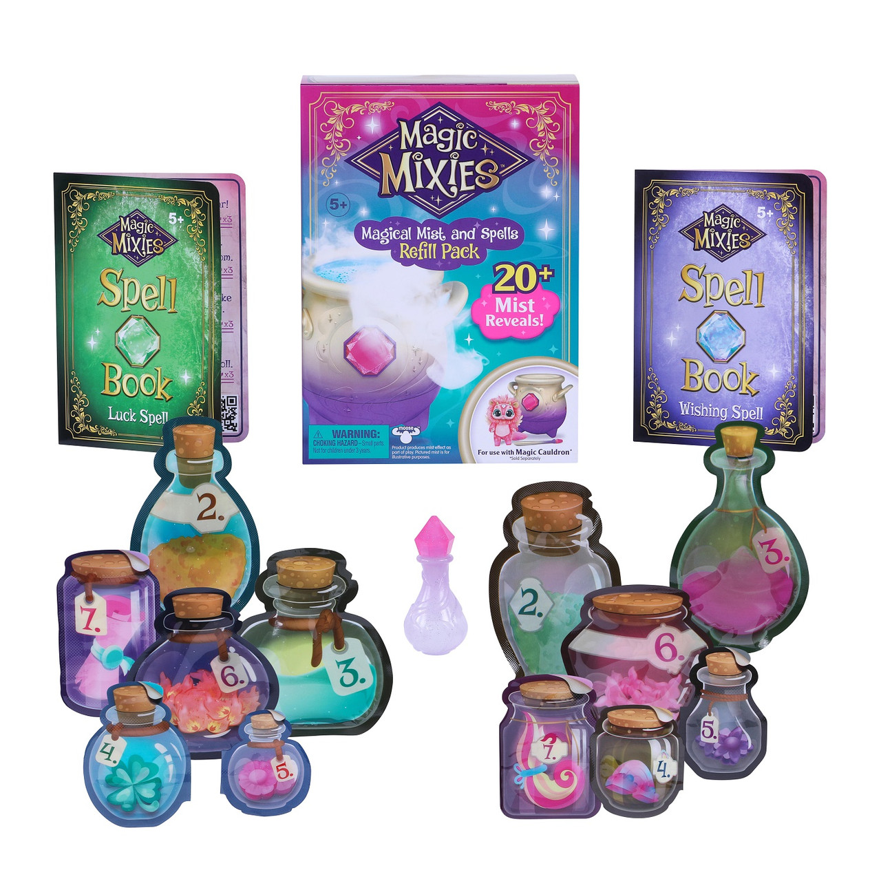 Moose Игровой набор Аксессуары для Волшебного котла Волшебный туман и заклинания Magic Mixies 39167 - фото 2 - id-p166651701