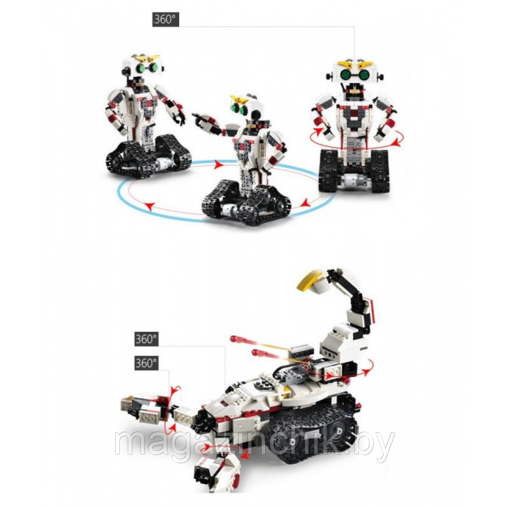 Конструктор Робот и скорпион 2 в 1, CaDa C51027 на управлении, аналог Лего Техник - фото 5 - id-p166674677