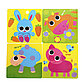 Настольная игра для малышей «Весёлые пуговки. Ферма», мозаика, 46 пуговок, 10 картинок-шаблонов, фото 7