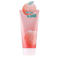 2в1, Скраб-Гель для душа с экстрактом персика Around Me Natural Scrub Body Wash Peach 200мл