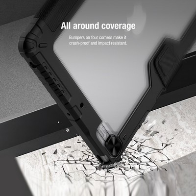 Защитный чехол Nillkin Bumper Leather Case Pro Черный для Apple iPad 10.2 - фото 6 - id-p159632324