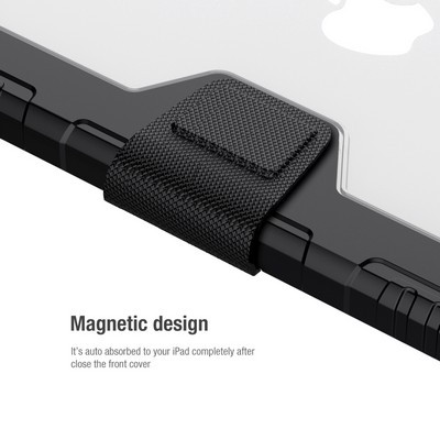 Защитный чехол Nillkin Bumper Leather Case Pro Серый для Apple iPad 10.2 - фото 8 - id-p159632325