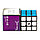 Кубик 3x3 YJ YuLong V2 M / магнитный / черный пластик / с наклейками / Вай Джей, фото 3