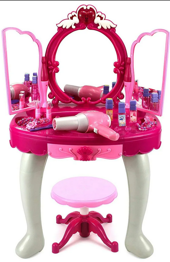 Детский игровой набор Туалетный столик трюмо "Салон красоты" арт. 008-19 - фото 1 - id-p166677234