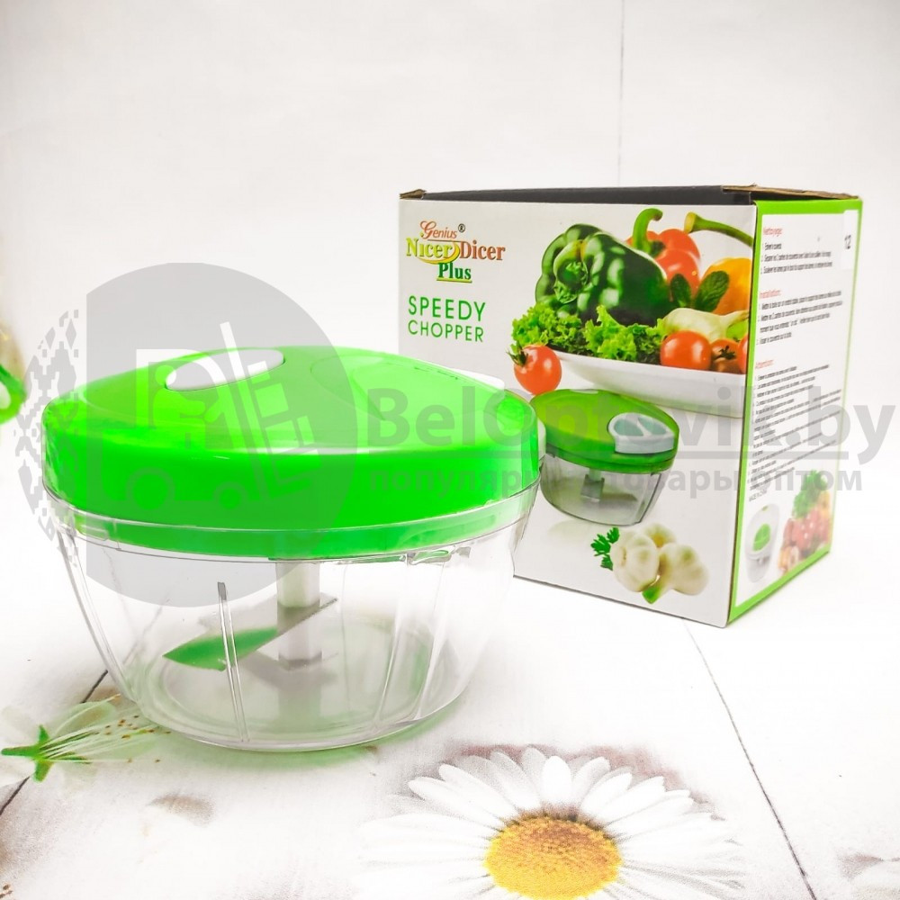 Ручной измельчитель для резки овощей Nicer Dicer Plus Speedy Chopper LY-606 (Найсер Дайсер Плюс) - фото 10 - id-p93844959