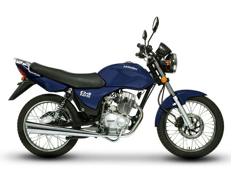 Мотоцикл Минск D4 125 синий, фото 1