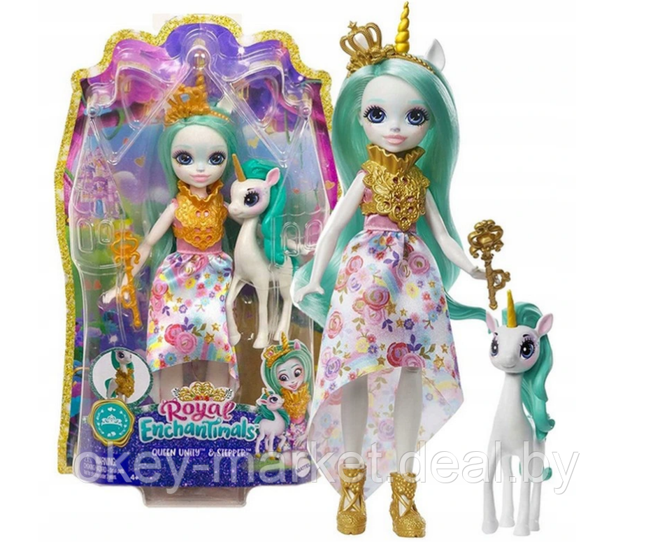 Кукла Enchantimals Королева Юнити и Степпер GYJ13 - фото 2 - id-p166696454