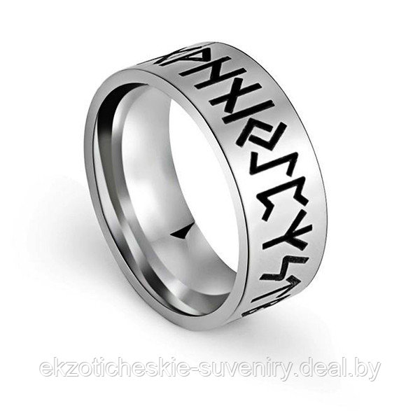 Руническое кольцо (8,9,10 мм) - фото 1 - id-p166710802
