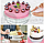 Подставка, тортница для торта вращающаяся Sweet Cake, диаметр 28 см, фото 8