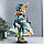 Кукла коллекционная керамика "Танечка в платье цвета морской волны и чепчике" 30 см, фото 2