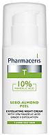 Ночной пилинг-крем Pharmaceris T "Sebo-Almond Peel 10%", 50 мл