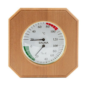 Термометр-гигрометр восьмиугольник