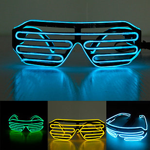 Светящиеся LED неоновые очки