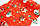 Бумага гофрированная, Снеговики на красном, фото 2