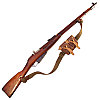 Ремень к винтовке Мосина штатный раритет (брезент/кожа)., фото 3