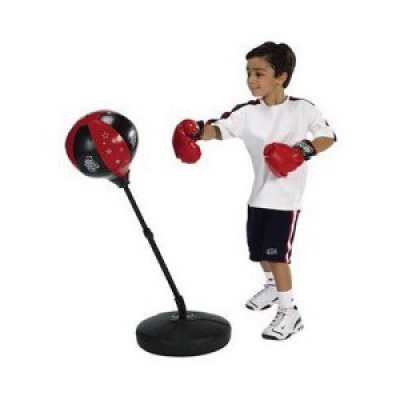 Детский игровой набор для бокса на стойке арт. YC856L1, высота 102 см, детская боксерская груша - фото 3 - id-p166745057