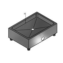 Душевой поддон антивандальный 5-001.2