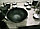 Узбекский казан чугунный 6л (3-4 персоны) крышка, подвесная ручка (плоское дно) Наманган, фото 6