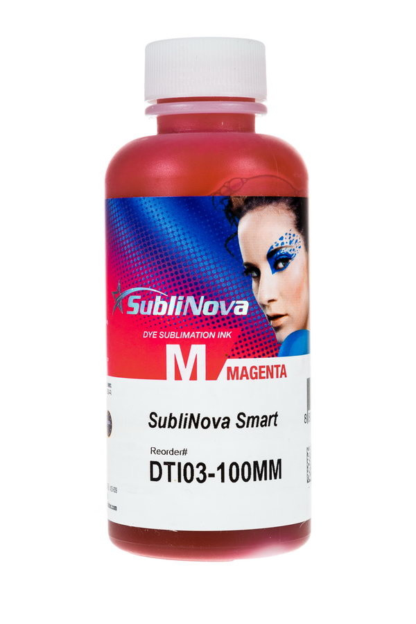 Сублимационные чернила InkTec SubliNova Smart - 100 мл (Пурпурный (Magenta) DTI03 - may 2023) - фото 1 - id-p166765448