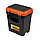 Ящик для зимней рыбалки Helios FishBox 10л односекционный оранжевый, фото 2