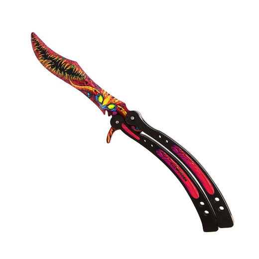 Нож Бабочка VozWooden Скоростной Зверь (деревянная реплика) 1001-0115, фото 1