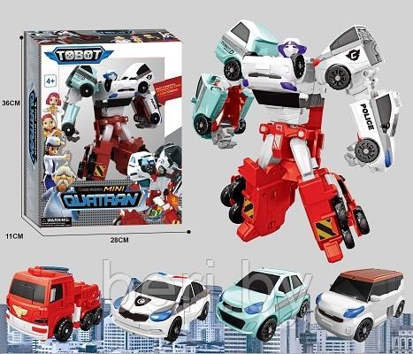 L015-53 Робот, робот - трансформер, TOBOT КВАТРАН, QUATRAN, 4 в 1, ZIYU TOYS - фото 1 - id-p166776169