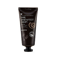 Крем для рук и ног с муцином улитки MIZON Snail Hand & Foot Cream