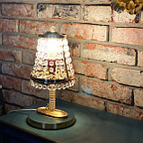 Лампа настольная Шахерезада, винтаж, фото 8