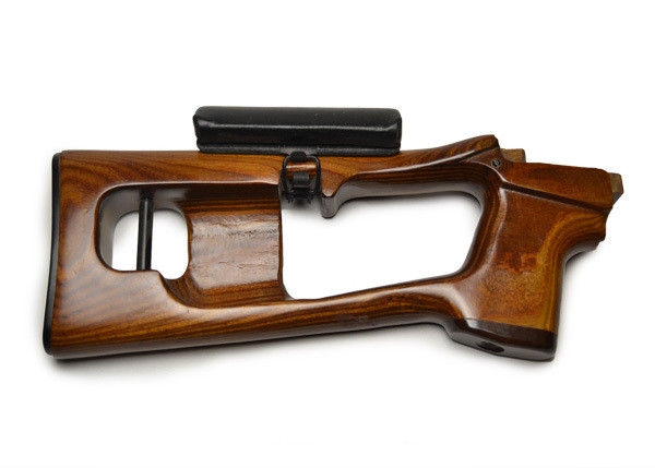 Деревянный приклад для ММГ винтовки СВД (фанера).