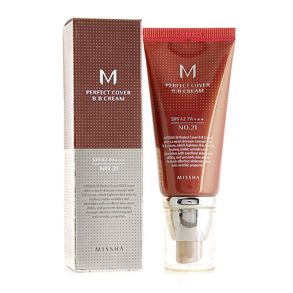 (ТОН 13)ББ КРЕМ MISSHA M PERFECT COVER BB CREAM SPF42/PA+++ - 50ml