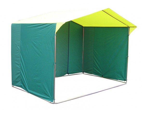 Палатка торговая  размер 2,5х2 м (ткань стандарт плотность 300) труба 25мм