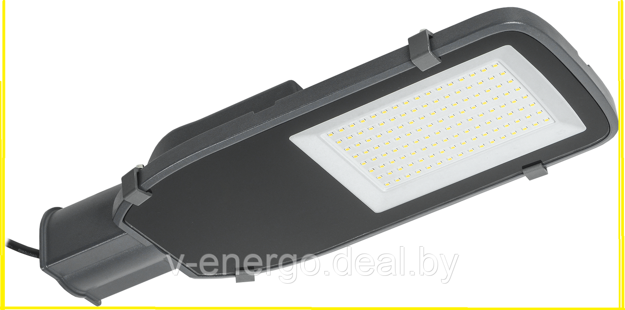 Уличный светодиодный светильник консольный ДКУ IEK 1002-100Д 5000К IP65 серый - фото 1 - id-p161190137
