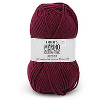 Пряжа Drops Merino Extra Fine цвет 35 бордо