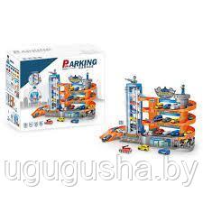 Игровой набор для мальчиков Parking Garage «City» со спиральным лифтом - фото 2 - id-p166787876