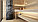 Чугунная печь для бани ЭТНА 18 (Панорама) с закрытой каменкой, фото 3