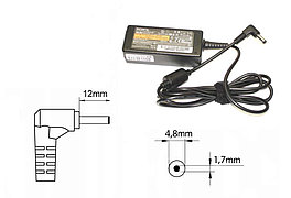 Оригинальная зарядка (блок питания) для ноутбука Sony VGP-AC10V5, VGPAC10V5, 30W, штекер 4.8x1.7 мм