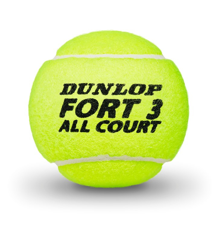 Теннисный мяч Dunlop Fort All Court TS (4шт. в тубе) - фото 2 - id-p6410906