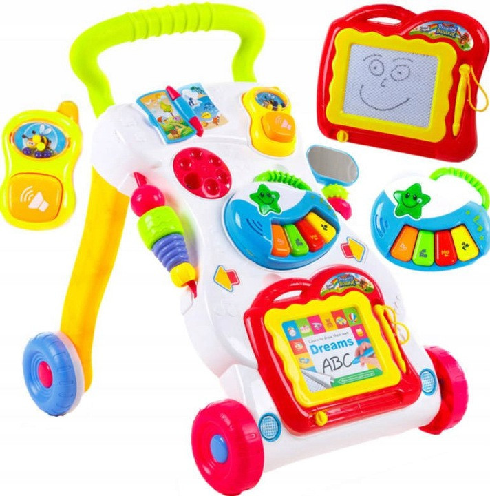 Музыкальный ходунок - каталка с игровым центром (Fisher - Price V3254) - фото 2 - id-p166788317