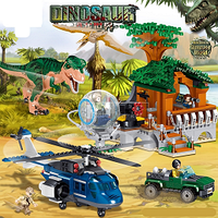 Конструктор Jurassic world, Мир Юрского Периода, 908 деталей, QL1721, аналог Лего